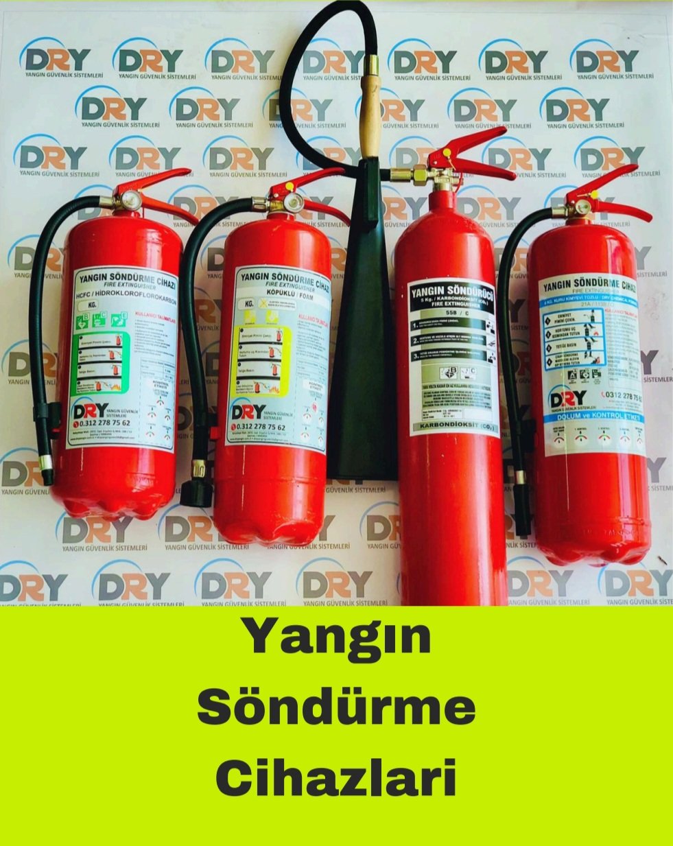 YANGIN SÖNDÜRME CİHAZLARI